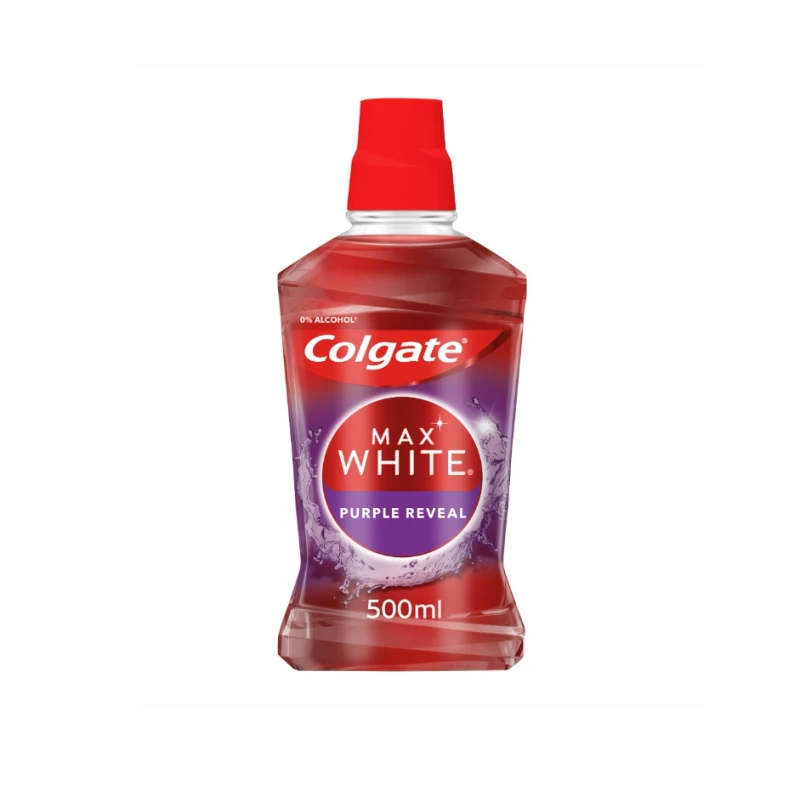 COLGATE APA GURA 500ML MAX WHITE PURPLE REVEAL 